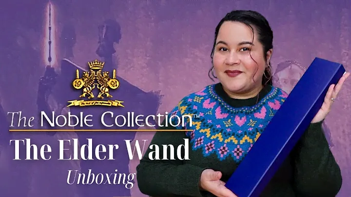 The ELDER Wand | The Noble Collection Wand Unboxing
