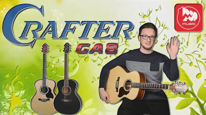 CRAFTER GA-8 акустическая гитара гранд аудиториум
