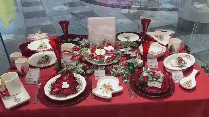 СЕРВИРОВКА НОВОГОДНЕГО СТОЛА в Kuchenland ПОЛЕЗНОЕ ВИДЕО НОВОГОДНИЙ СТОЛ table appointments