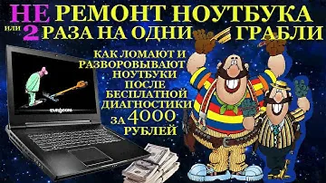 Разворованный игровой ноутбук Clevo P177SM, после бесплатной диагностики за 4000 рублей у ...