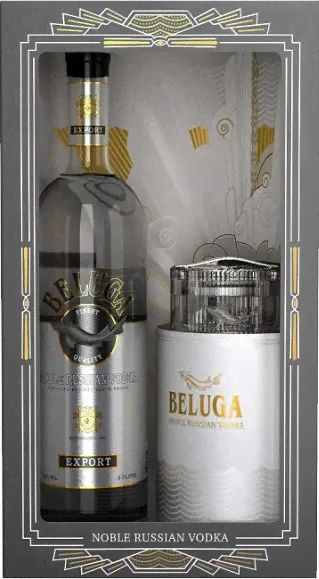 Белуга Нобл (Beluga Noble) в подарочной упаковке с икорницей