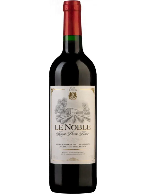 Le Noble de France Rouge Demi Doux-0