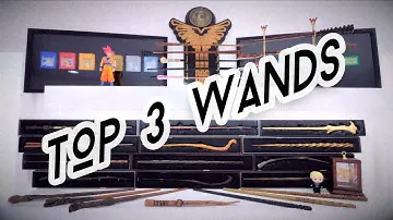 Top 3 Harry Potter Wands , Noble Collection