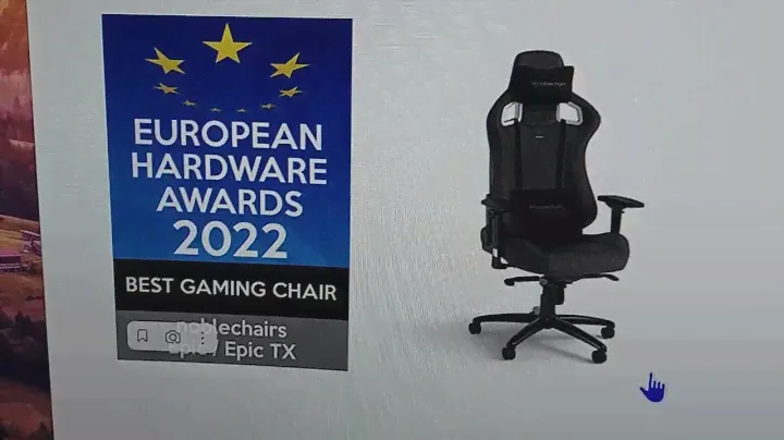 Noblechairs EPIC TX Fabric - лучший игровой стул в 2022 году  (29.06.2022)