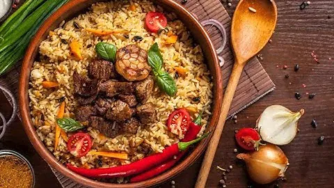 Настоящий плов в домашних условиях на wok rondell rda-114 /