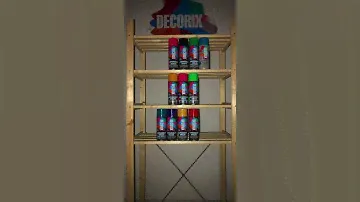 Продукция аэрозольных красок Decorix