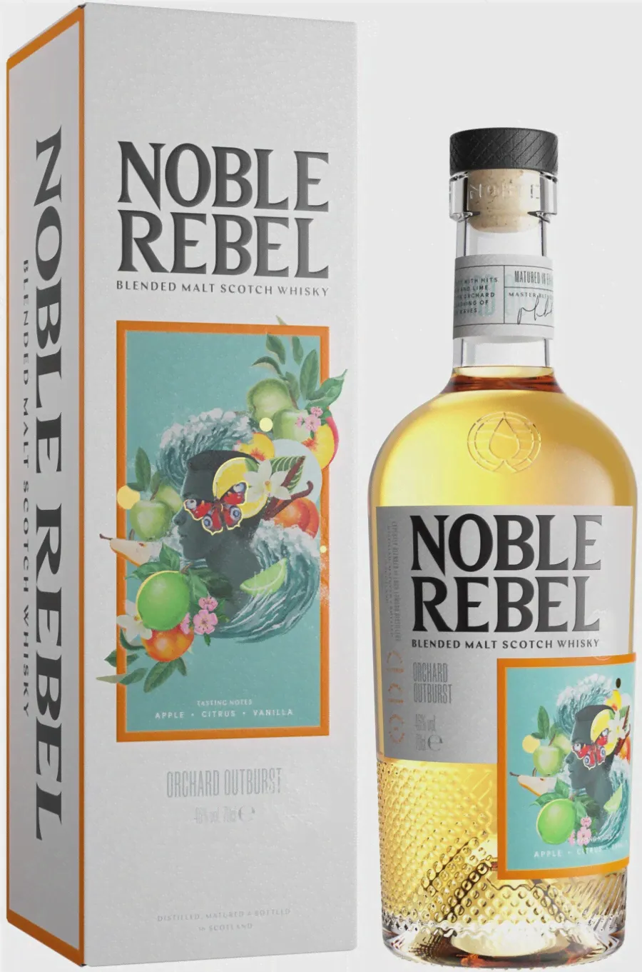 Виски "Noble Rebel" Orchard Outburst Blended Malt, gift box, 0.7 л