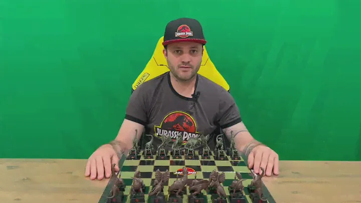 Ep 1663 - Jurassic Park 2021 Chess Set Unboxing