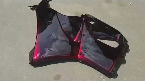 Кенди краска dark cherry на подложке dark chrom  от Air-Master