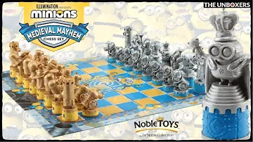 Minions Medieval Mayhem Chess Set by Noble Toys
