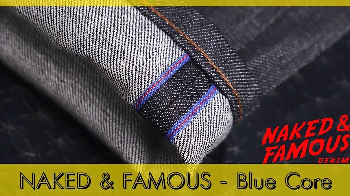 Джинсы Naked and Famous Weird Guy - Blue Core 12.5 Oz Japanese Selvedge в Zefear