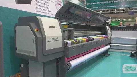 GZS3202 STARFIRE - Уникальный принтер для печати на ткани шириной 3.2 метра от ЗЕНОН