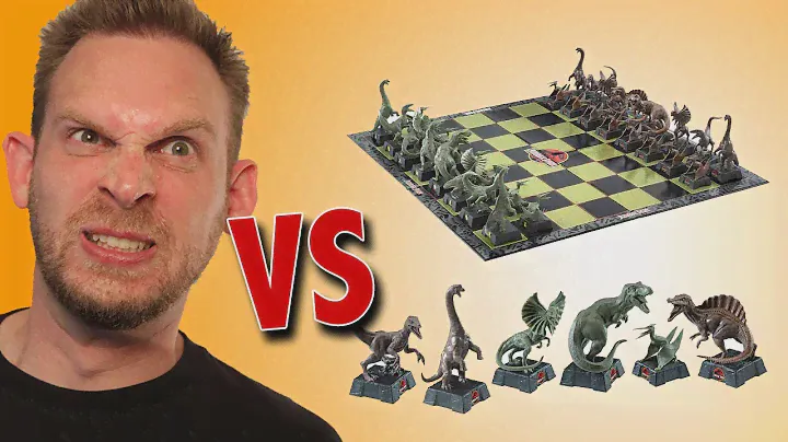 Jurassic Park Chess Set Unboxing