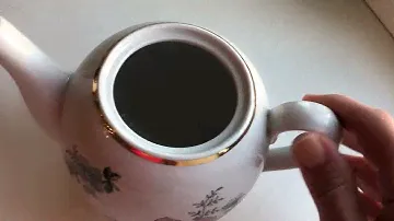 Чайник Кузяевский фарфоровый завод