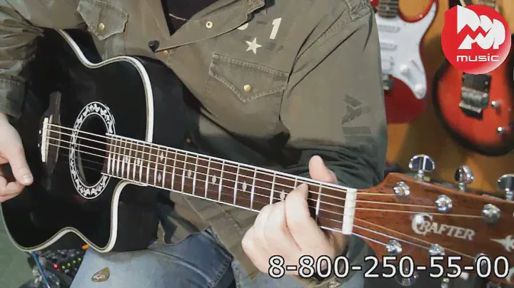 Гитара электроакустическая CRAFTER FSG-270EQ