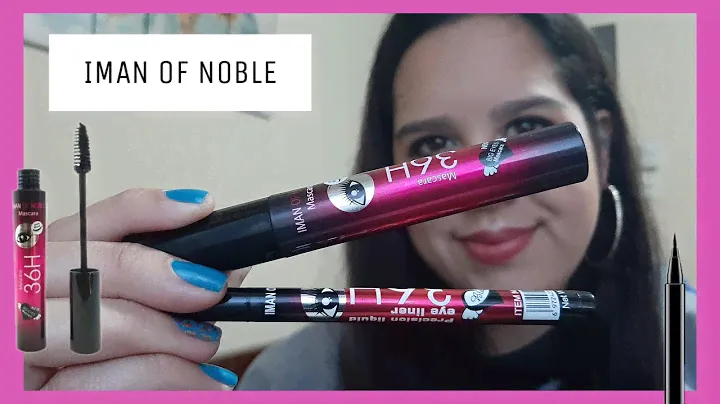 MAQUILLAJE DE ONCE: Mascara y Delineador En Fibra Iman Of Noble