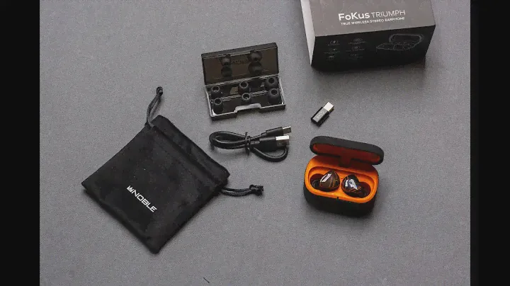 Unbox, nghe thử tai nghe True Wireless: Noble Fokus Triumph