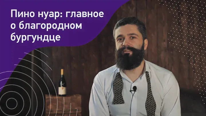 Пино нуар. Главное о благородном бургундце