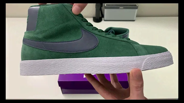 Обзор Nike SB Zoom Blazer Mid Noble Green!
