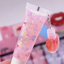 🛍 IMAN OF NOBLE блеск для губ, блеск для губ с полным вкусом IMan из благородного масла для губ, плюс прозрачный блеск для губ с сердцем и любовью (рандомный цвет)
