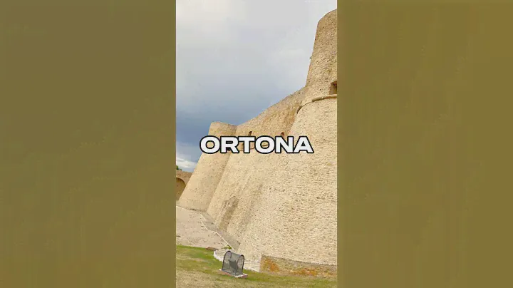 ORTONA’s castle in a SPECTACULAR position dominating Adriatic Sea🇮🇹 Abruzzo Italy 🇮🇹
