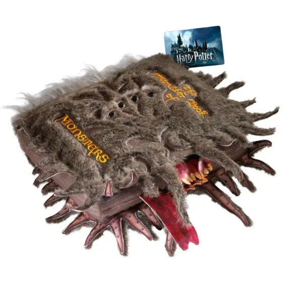 NOBLE COLLECTION Harry Potter Monster Book Teddy