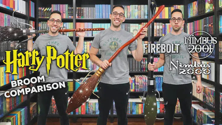 Comparing ALL THREE Harry Potter Brooms | Nimbus 2000, Nimbus 2001, and Firebolt
