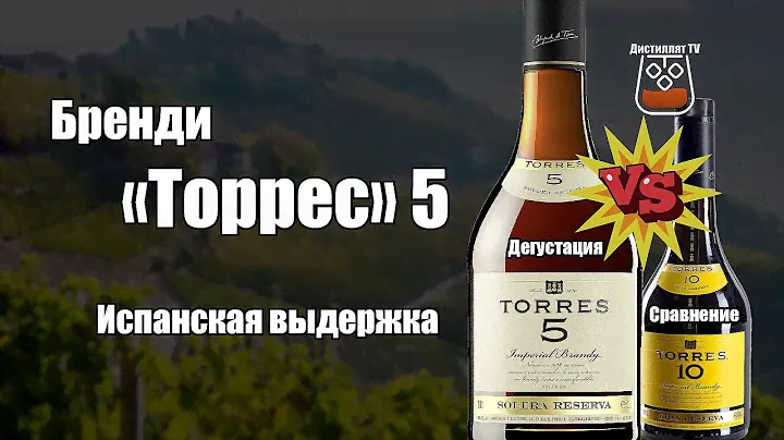 Бренди Torres 5 Gran Reserva (Торрес 5 лет) против Torres 10 (18+)