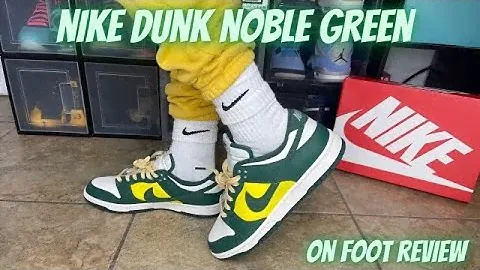 (W) Nike Dunk Low Noble Green Review + On Foot Review & Sizing Tips